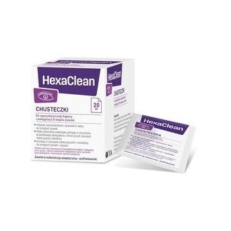 HexaClean, chusteczki, 20 szt