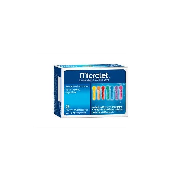 Microlet, lancety, 25 szt
